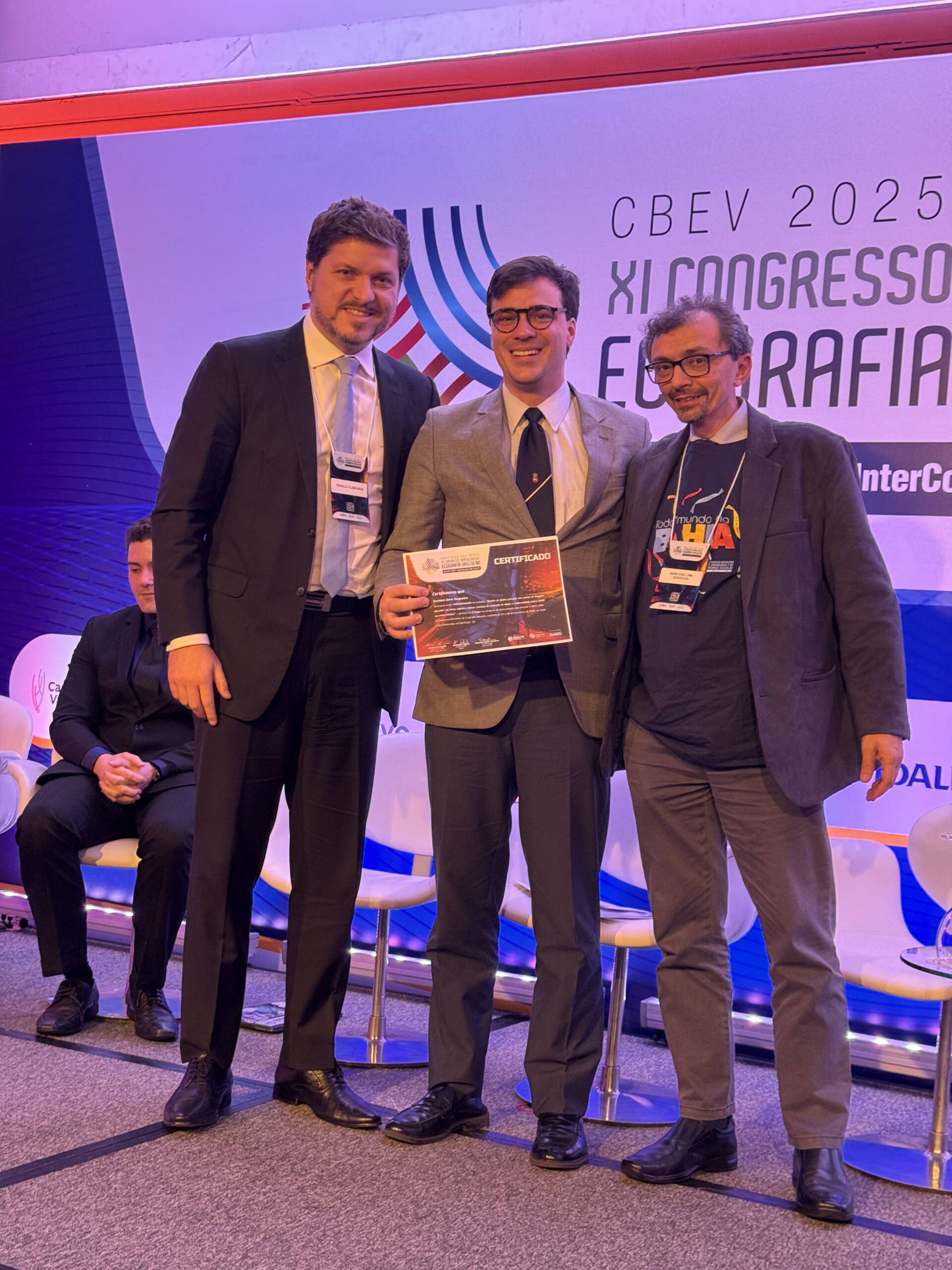 Ronald Flumignan, Gustavo Junqueira e Marcone Lima Sobreira