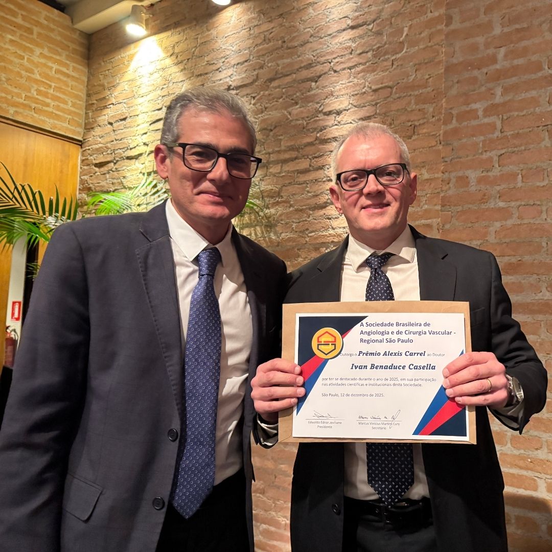 Dr. Edwaldo Joviliano e Dr. Ivan Casella